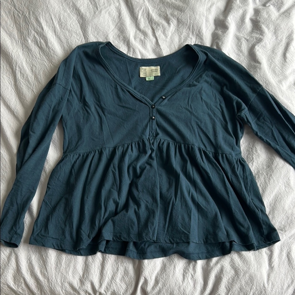 Anthropologie Long Sleeve Top